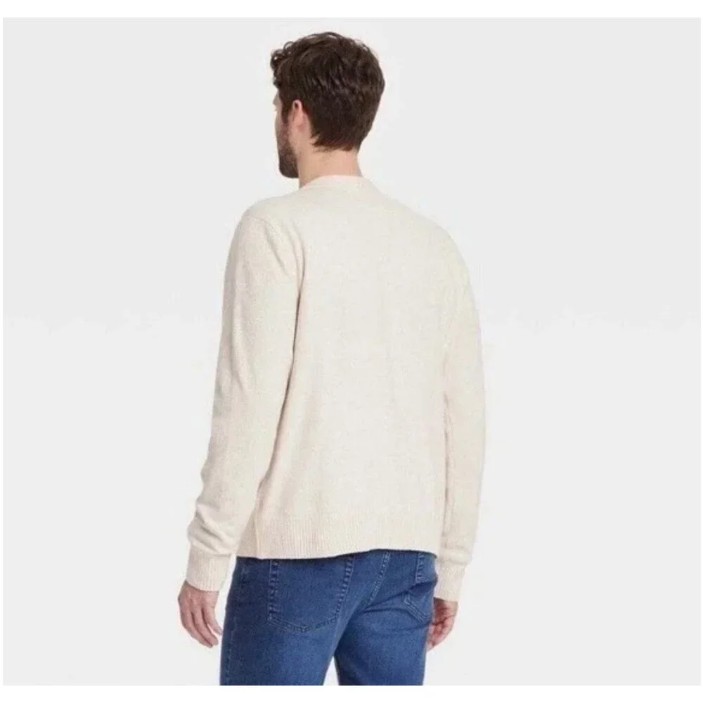 Goodfellow & Co Men’s V-Neck Button Down Cardigan Sweater size M NWT